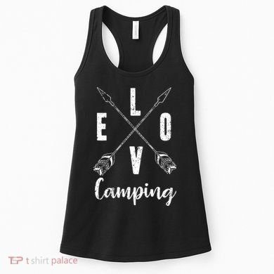 Love Camping Arrows Women's Tank Top