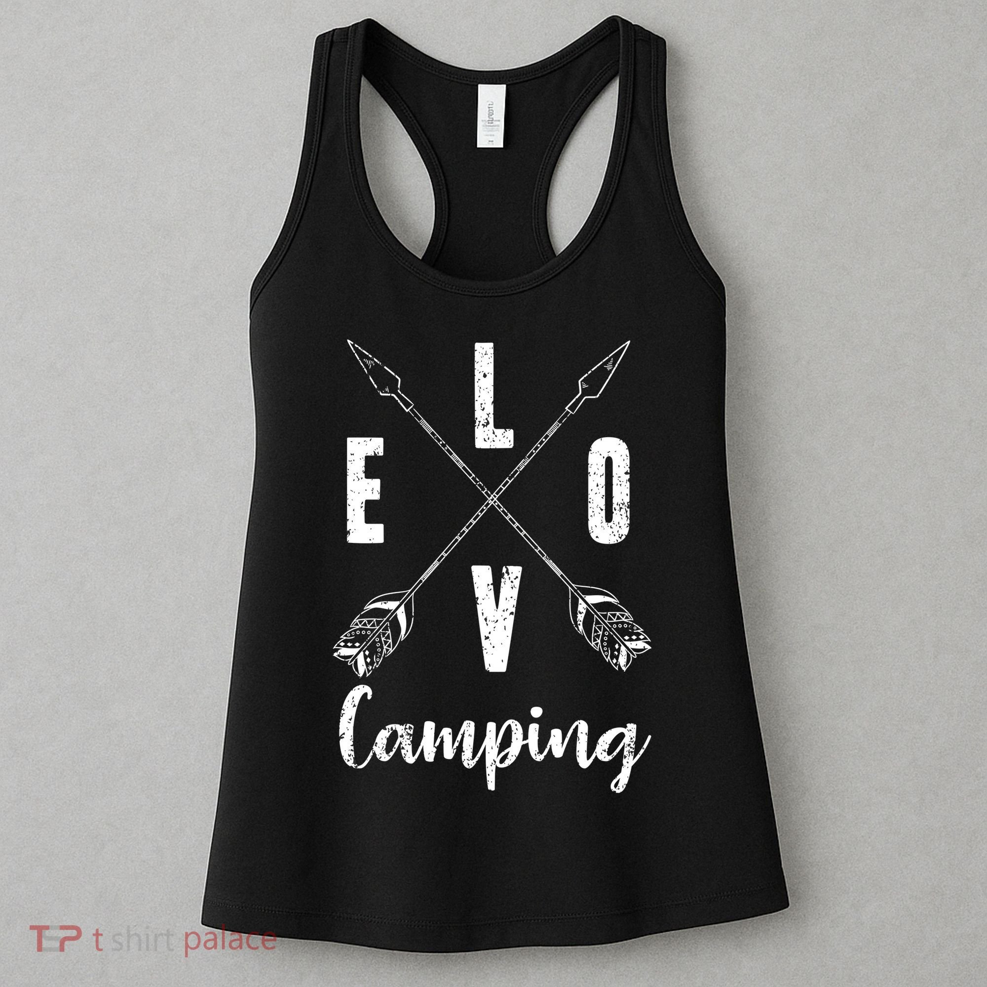 Love Camping Arrows Women's Tank Top