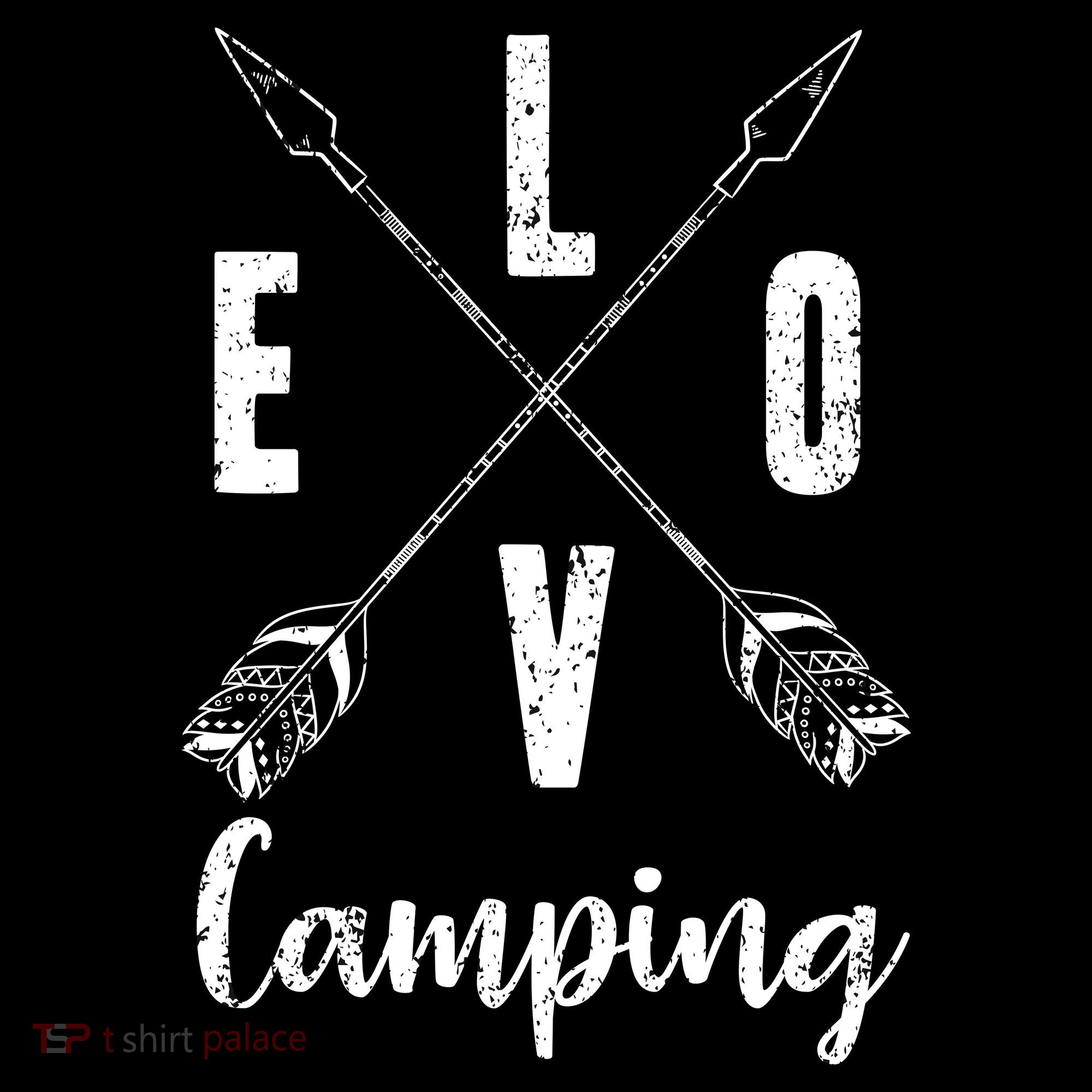 Love Camping Arrows Women's Tank Top