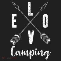 Love Camping Arrows Hat thumb 2