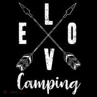 Love Camping Arrows Toddler Hoodie thumb 2