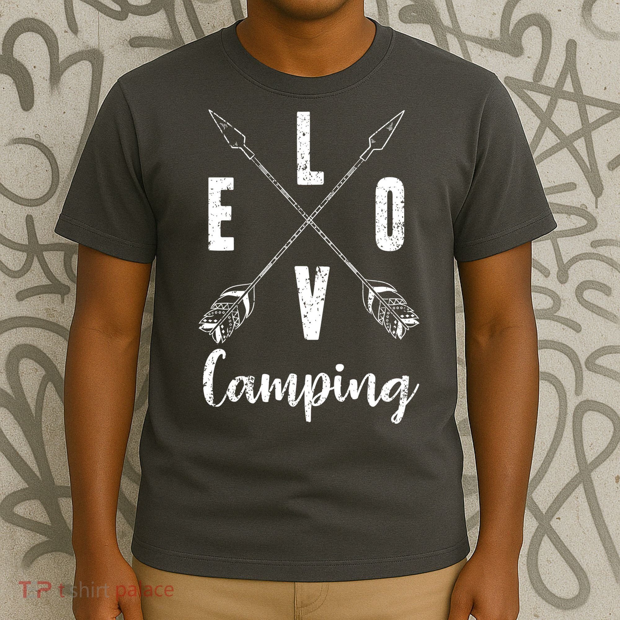 Love Camping Arrows T-Shirt