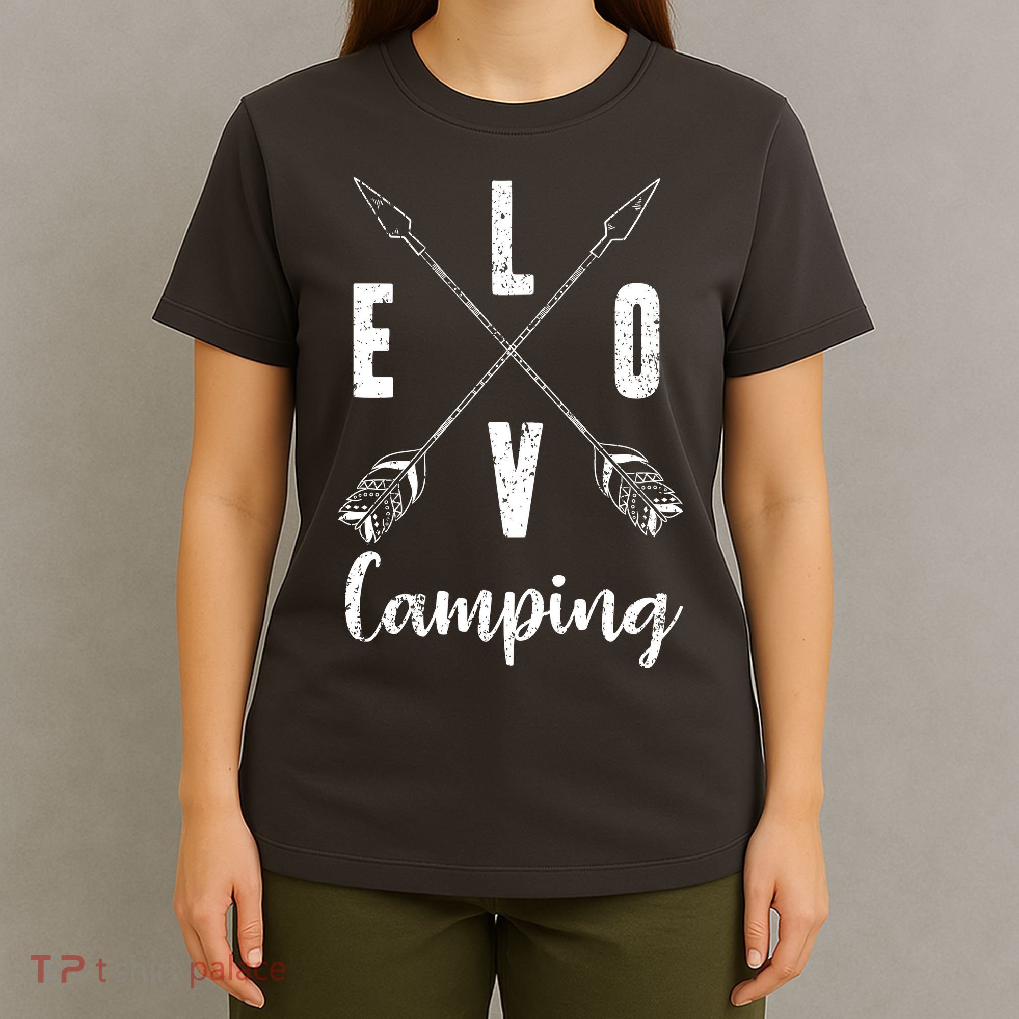Love Camping Arrows T-Shirt