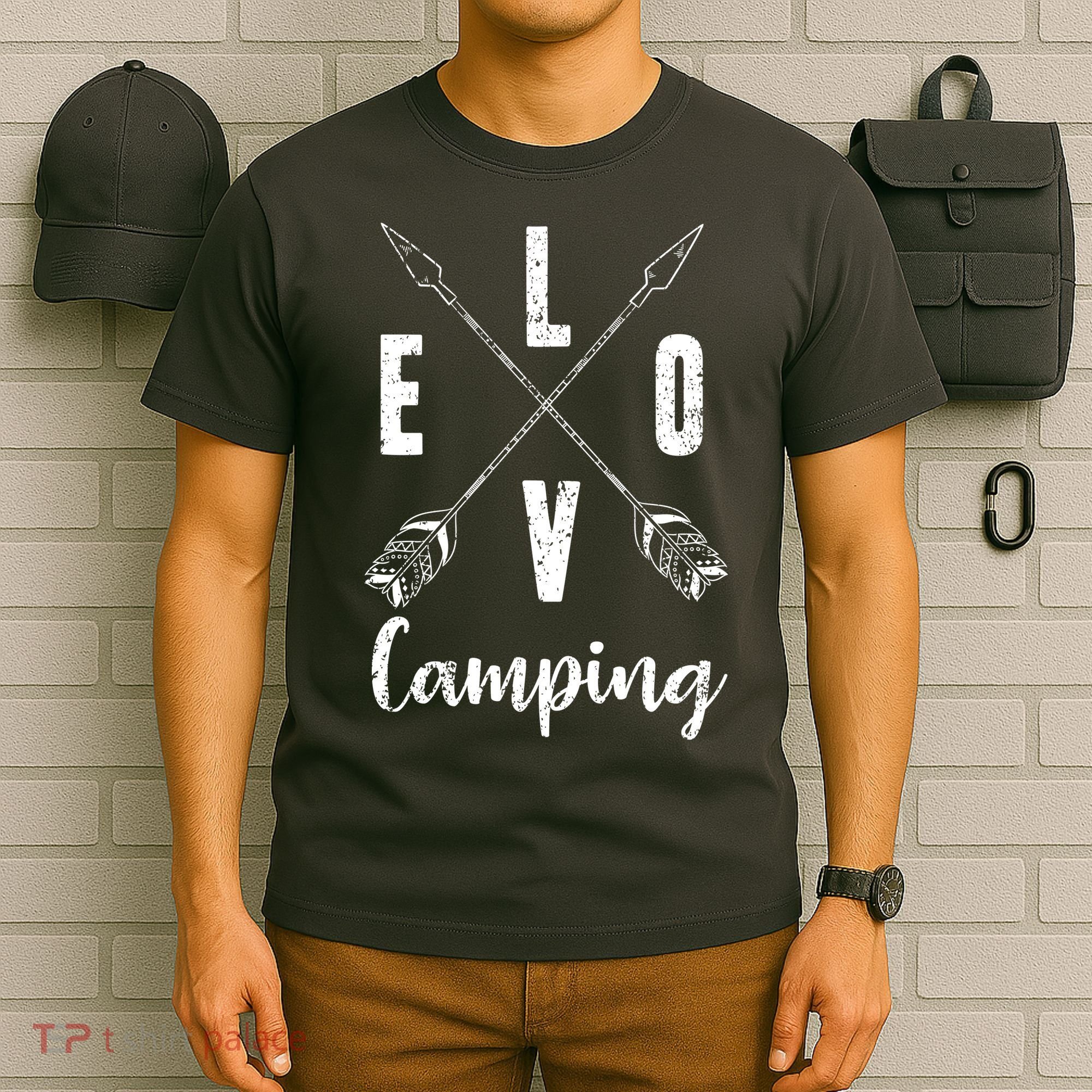 Love Camping Arrows T-Shirt