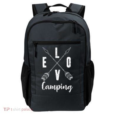 Love Camping Arrows Backpack
