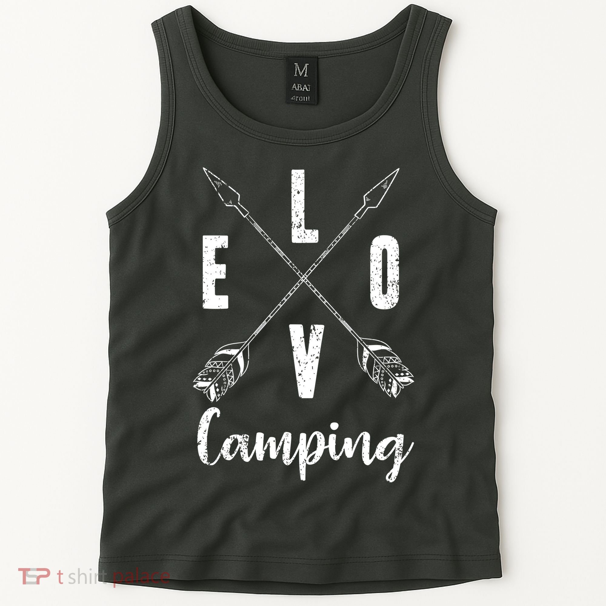 Love Camping Arrows Tank Top