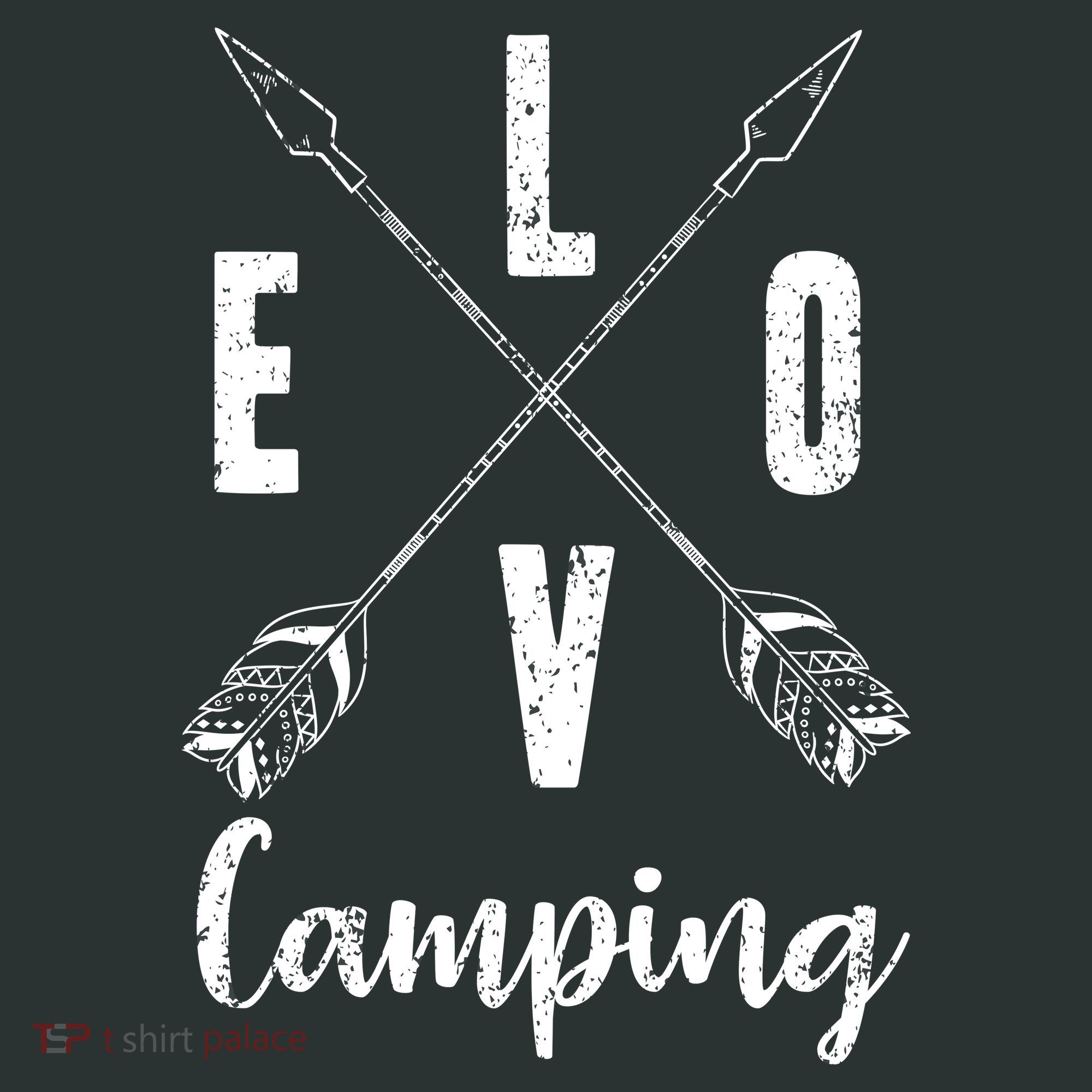 Love Camping Arrows Tank Top