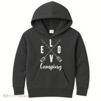 Love Camping Arrows Kids Hoodie thumb 0