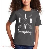 Love Camping Arrows Kids T-Shirt thumb 2