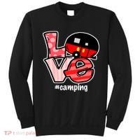 Love Camping Cartoon Sweatshirt thumb 0
