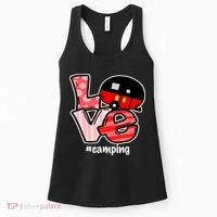 Love Camping Cartoon Women's Tank Top thumb 0