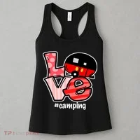 Love Camping Cartoon Women's Tank Top thumb 3