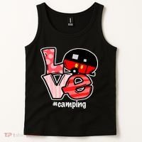 Love Camping Cartoon Tank Top thumb 2