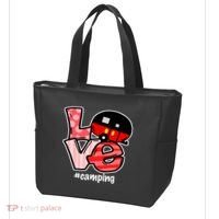 Love Camping Cartoon Tote Bag thumb 3