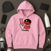 Love Camping Cartoon Hoodie thumb 3
