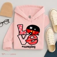 Love Camping Cartoon Hoodie thumb 4