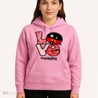 Love Camping Cartoon Hoodie thumb 5
