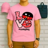Love Camping Cartoon T-Shirt thumb 6