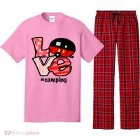 Love Camping Cartoon Pajama Set thumb 0