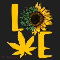 Love Cannabis Sunflower Beanie thumb 2
