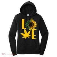Love Cannabis Sunflower Women's Hoodie thumb 0