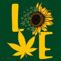Love Cannabis Sunflower Women's T-Shirt thumb 6