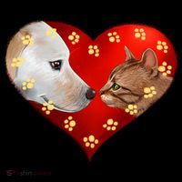 Love Cats and Dogs Backpack thumb 2