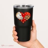 Love Cats and Dogs Tumbler thumb 2