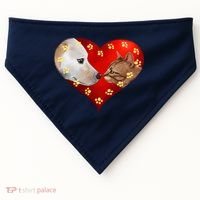 Love Cats and Dogs USA-Made Doggie Bandana thumb 0
