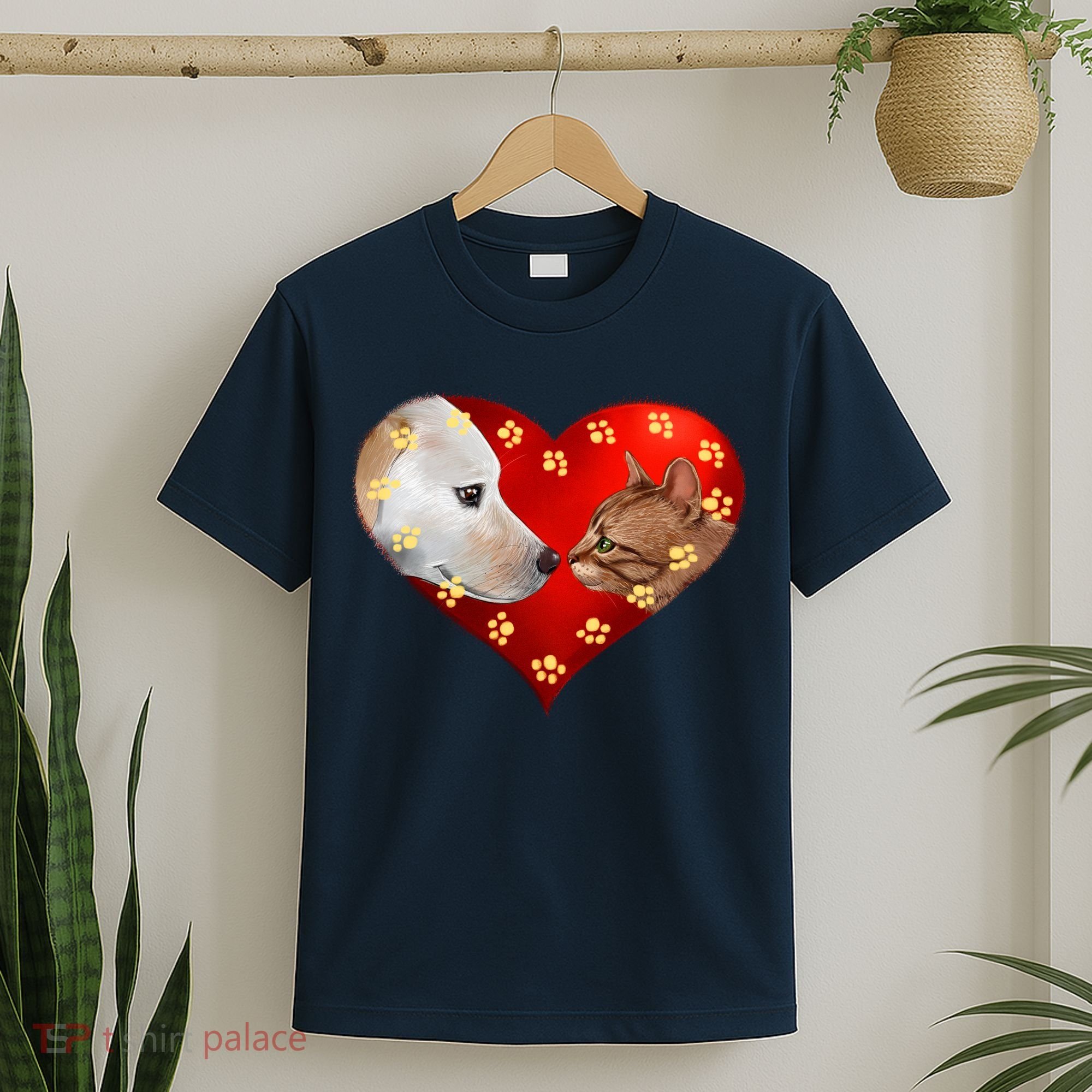 Love Cats and Dogs T-Shirt