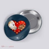 Love Cats and Dogs Button thumb 0