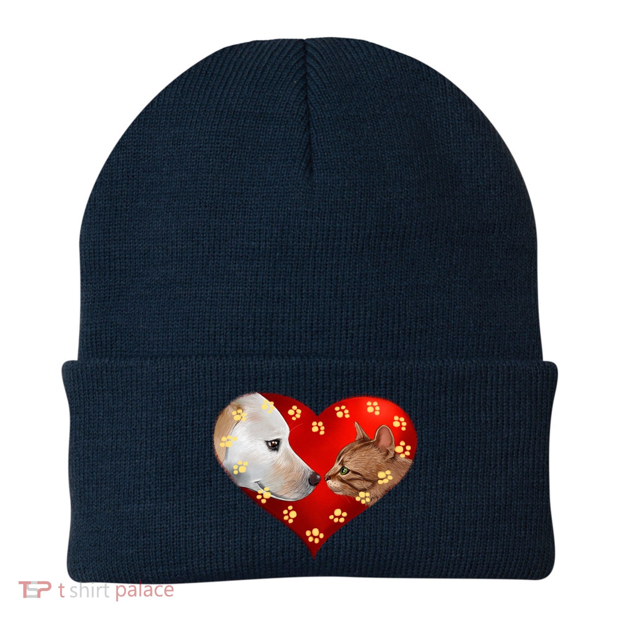 Love Cats and Dogs Beanie