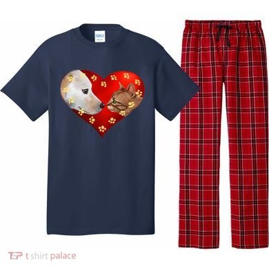 Love Cats and Dogs Pajama Set