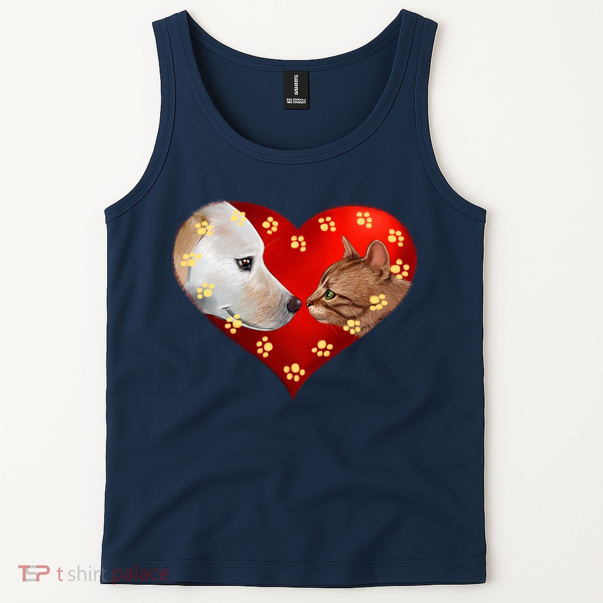 Love Cats and Dogs Tank Top