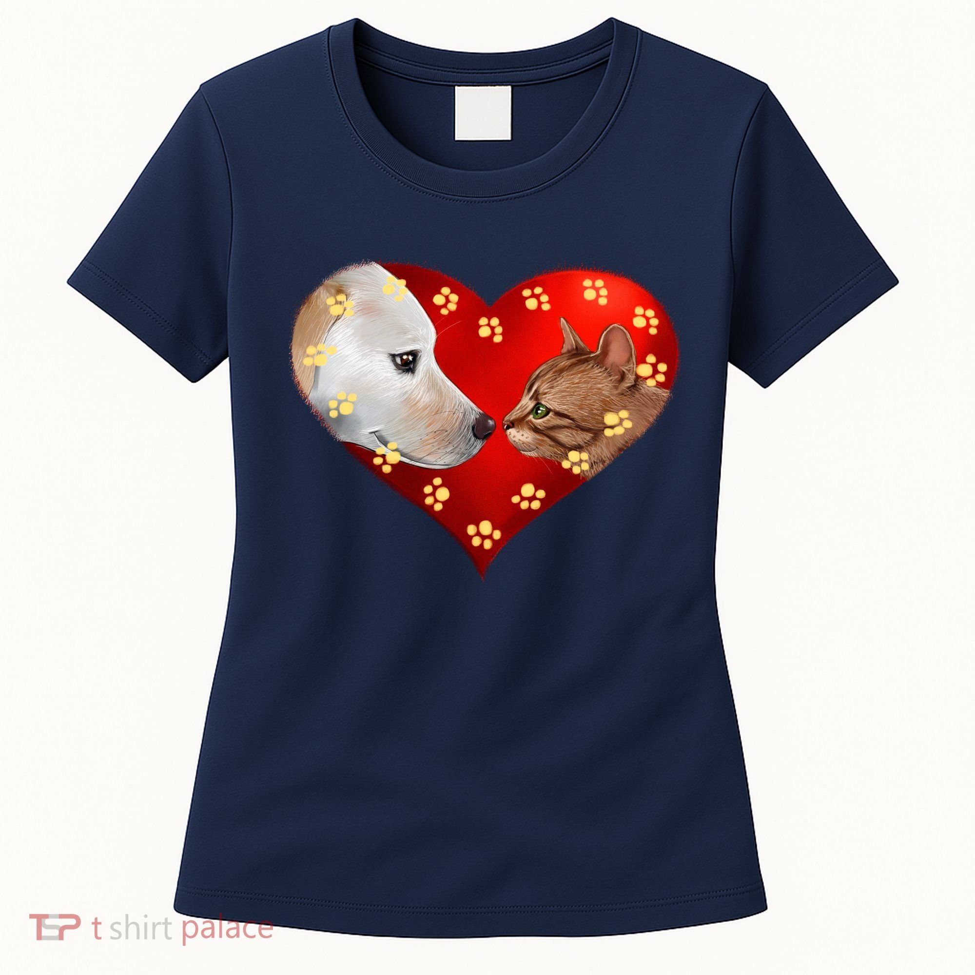 Love Cats and Dogs Women's T-Shirt