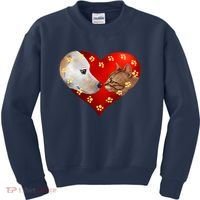 Love Cats and Dogs Kids Sweatshirt thumb 0