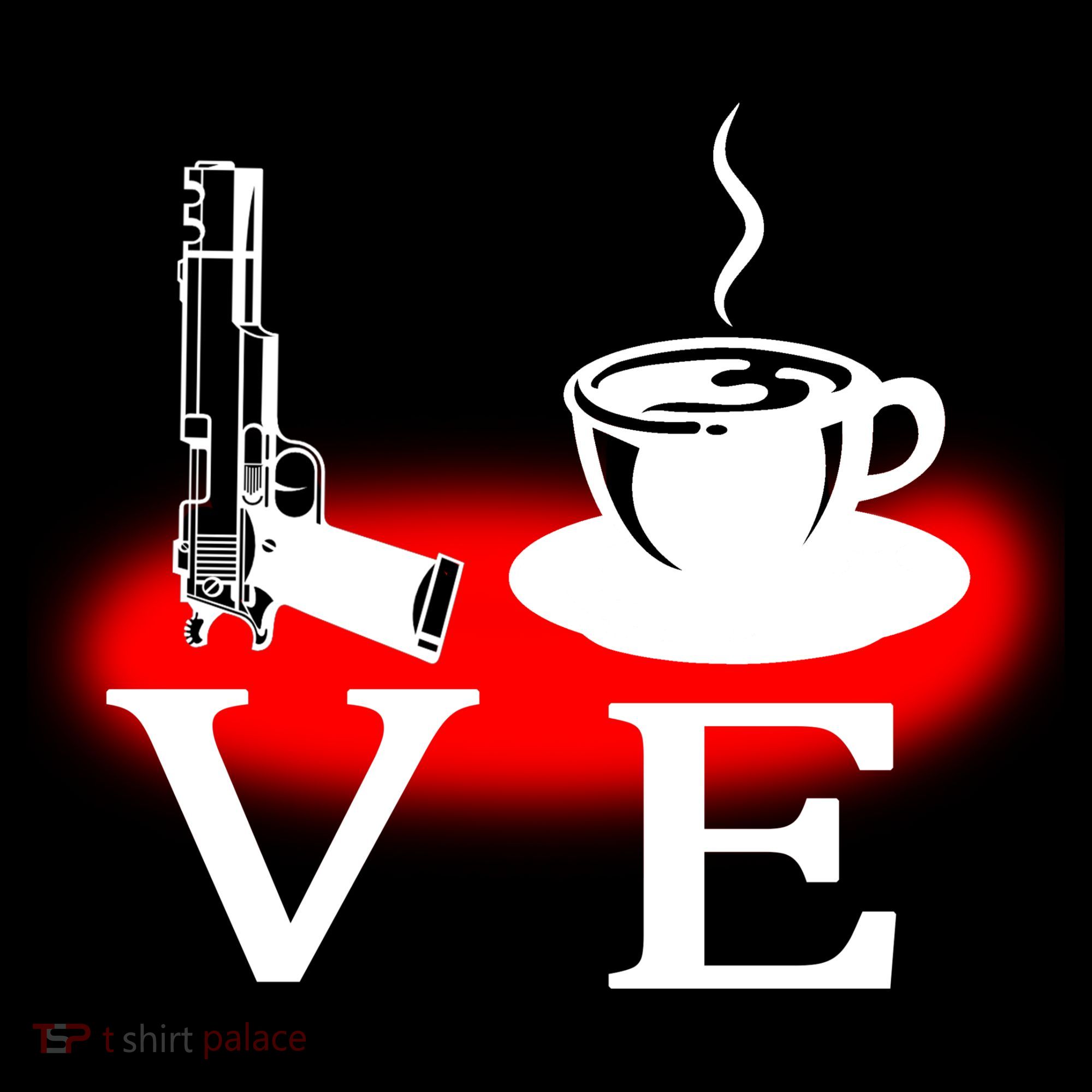 Love Coffee And Guns Sweatshirt