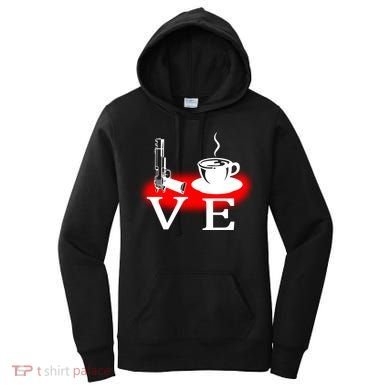 Love Coffee And Guns Women's Hoodie