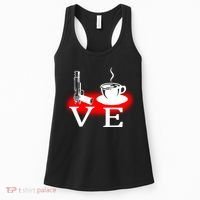 Love Coffee And Guns Women's Tank Top thumb 0