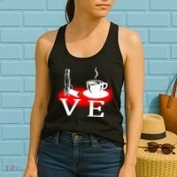 Love Coffee And Guns Women's Tank Top thumb 2
