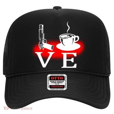 Love Coffee And Guns Hat