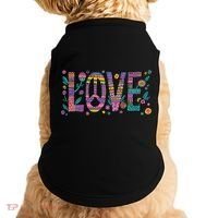 Love Crazy Wild Pattern Doggie Tank thumb 0