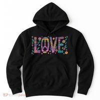 Love Crazy Wild Pattern Hoodie thumb 0