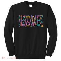Love Crazy Wild Pattern Sweatshirt thumb 0