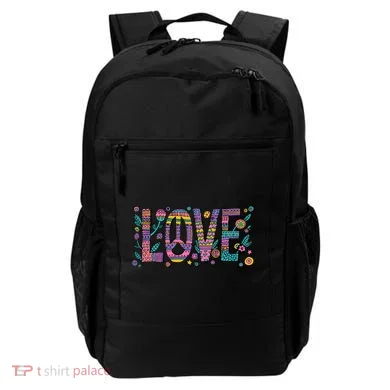Love Crazy Wild Pattern Backpack
