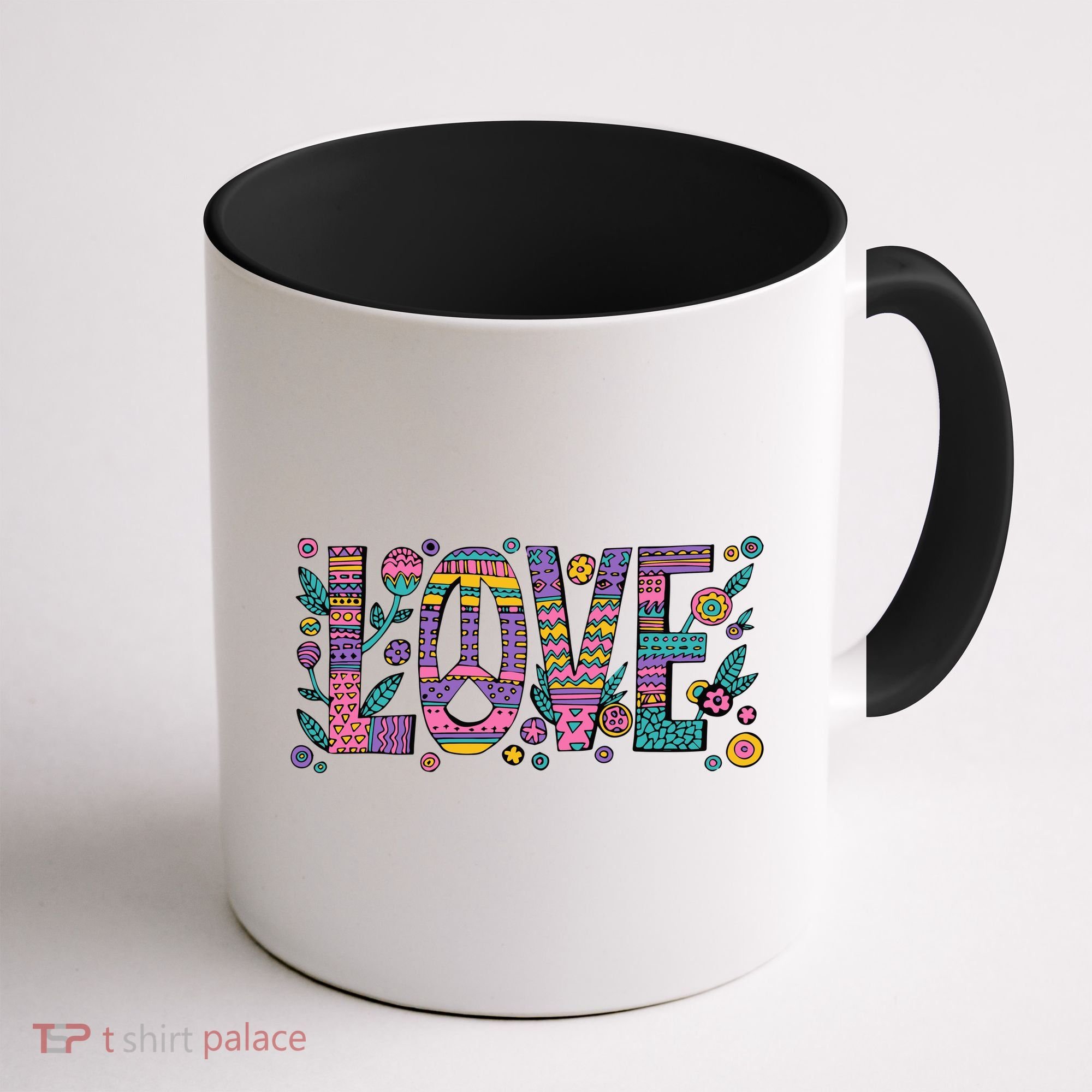 Love Crazy Wild Pattern Coffee Mug