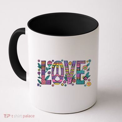 Love Crazy Wild Pattern Coffee Mug