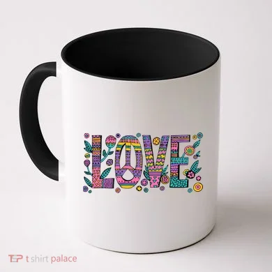 Love Crazy Wild Pattern Coffee Mug