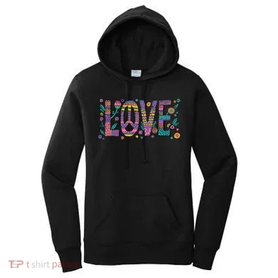 Love Crazy Wild Pattern Women's Hoodie