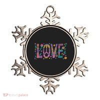 Love Crazy Wild Pattern Ornament thumb 0